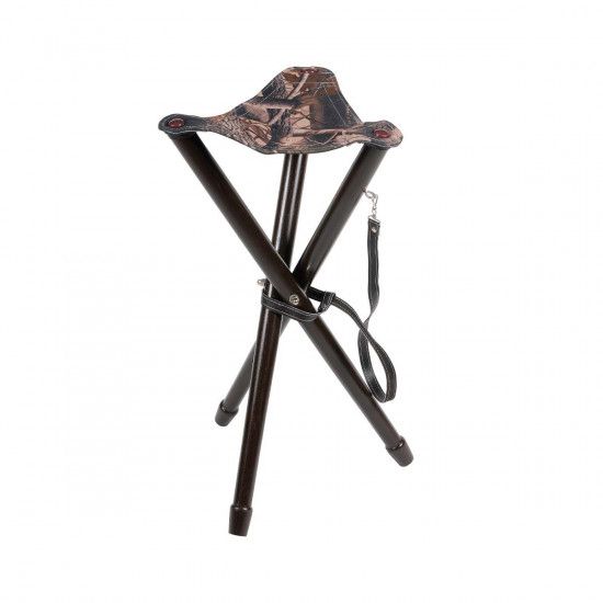 Wooden tripod seat