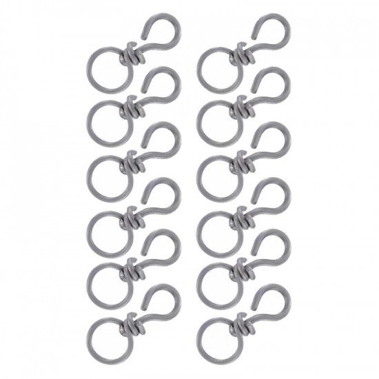 Pack of 12 stainless steel...