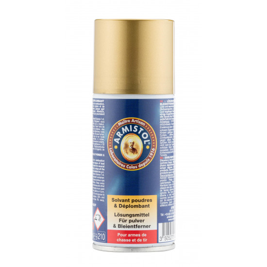 Solvent aerosol for powders...