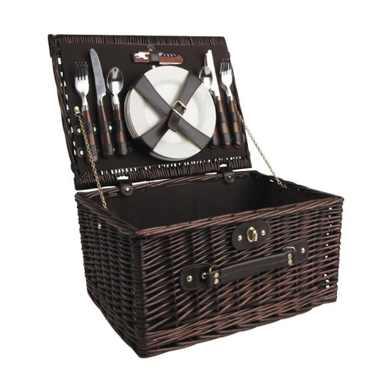 Luxury Picnic Suitcase for...