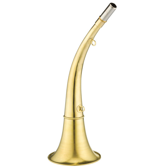 Elless Round Brass Horn
