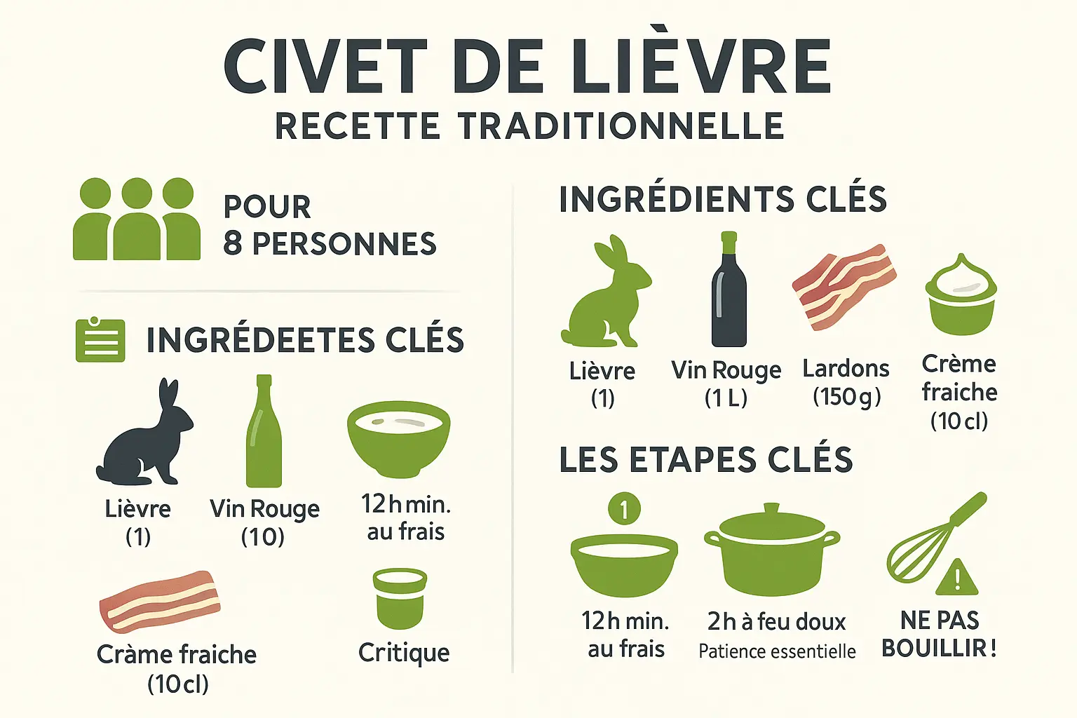 Civet de lièvre traditionnel